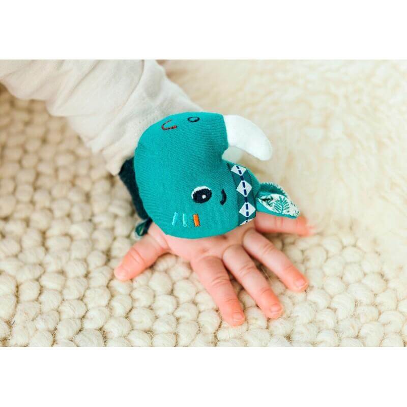 LILLIPUTIENS - Υφασμάτινη κουδουνίστρα - βραχιολάκι Μάριους tosodakids (2)