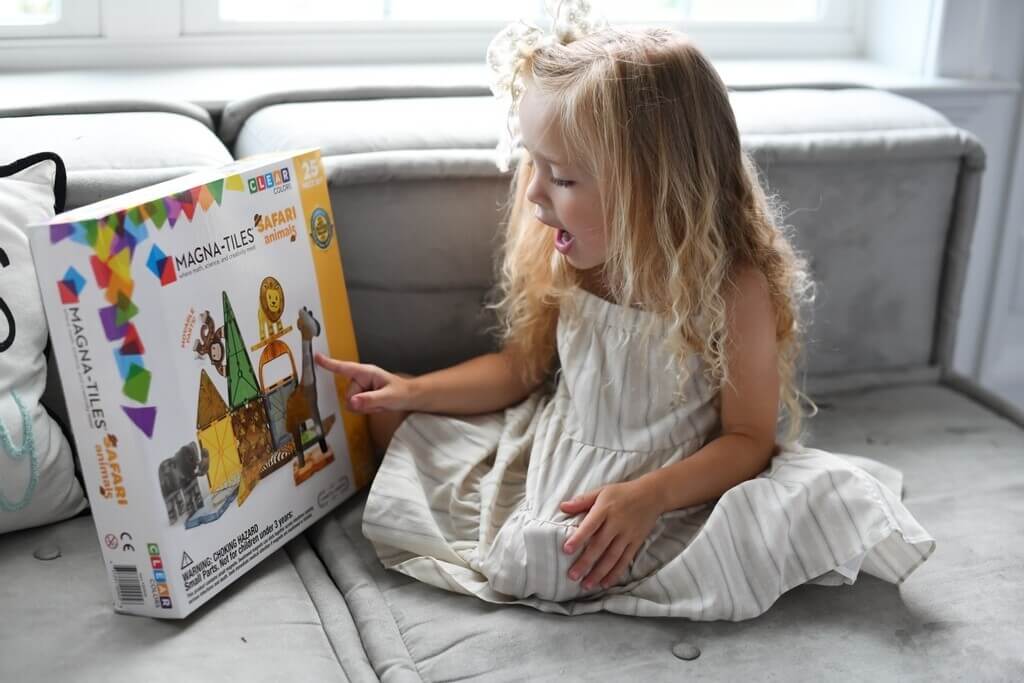 Magna Tiles Μαγνητικό Παιχνίδι 25 κομματιών Safari 7 tosodakids.gr
