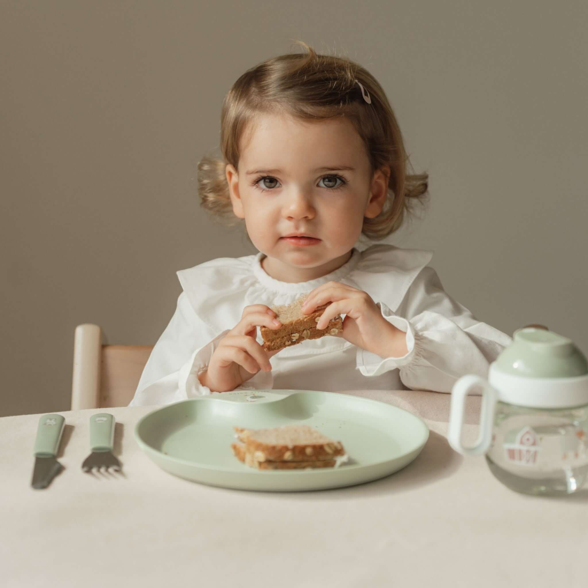 LITTLE DUTCH Σετ 3 παιδικά μαχαιροπίρουνα Little Farm tosodakids (3)