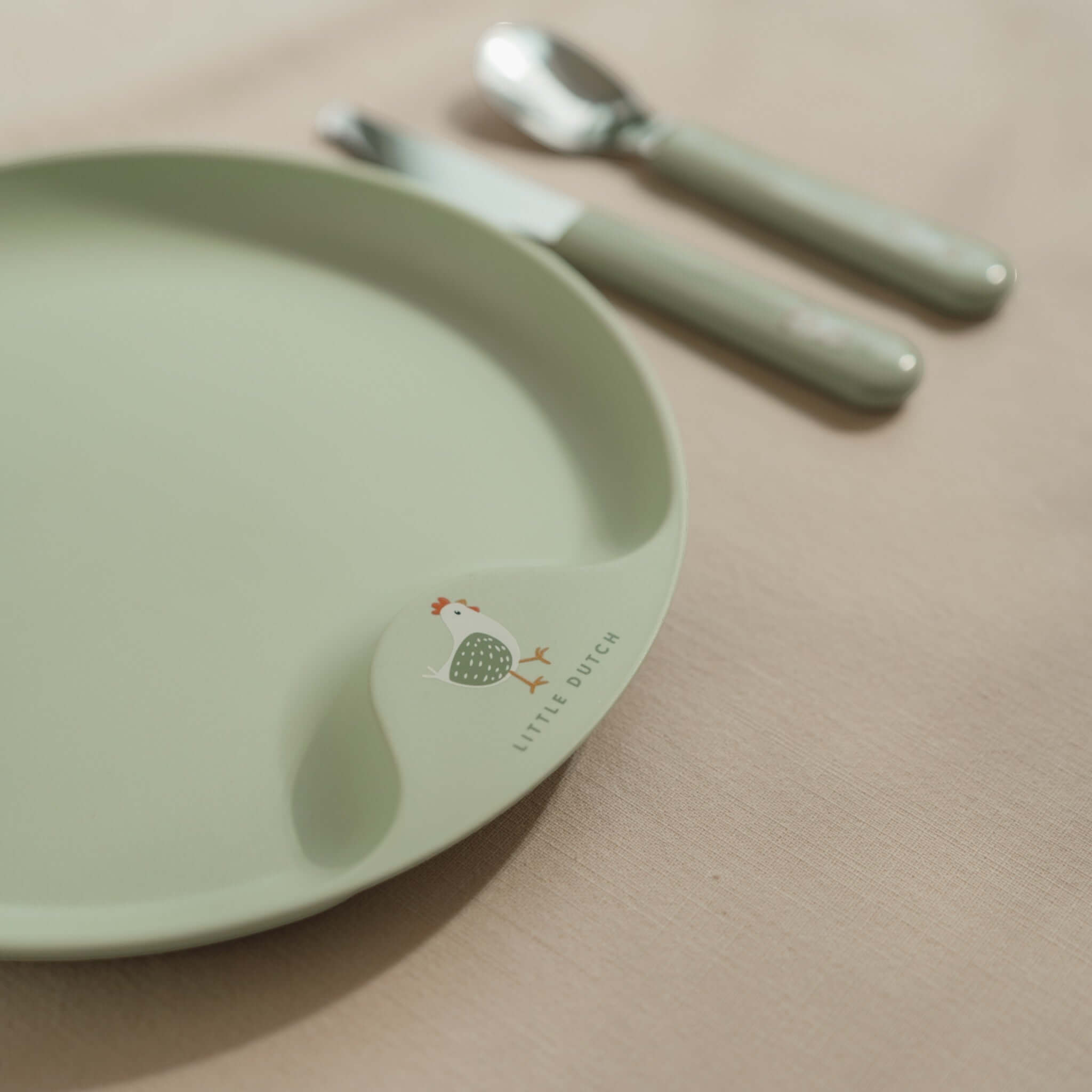 LITTLE DUTCH Σετ 3 παιδικά μαχαιροπίρουνα Little Farm tosodakids (4)