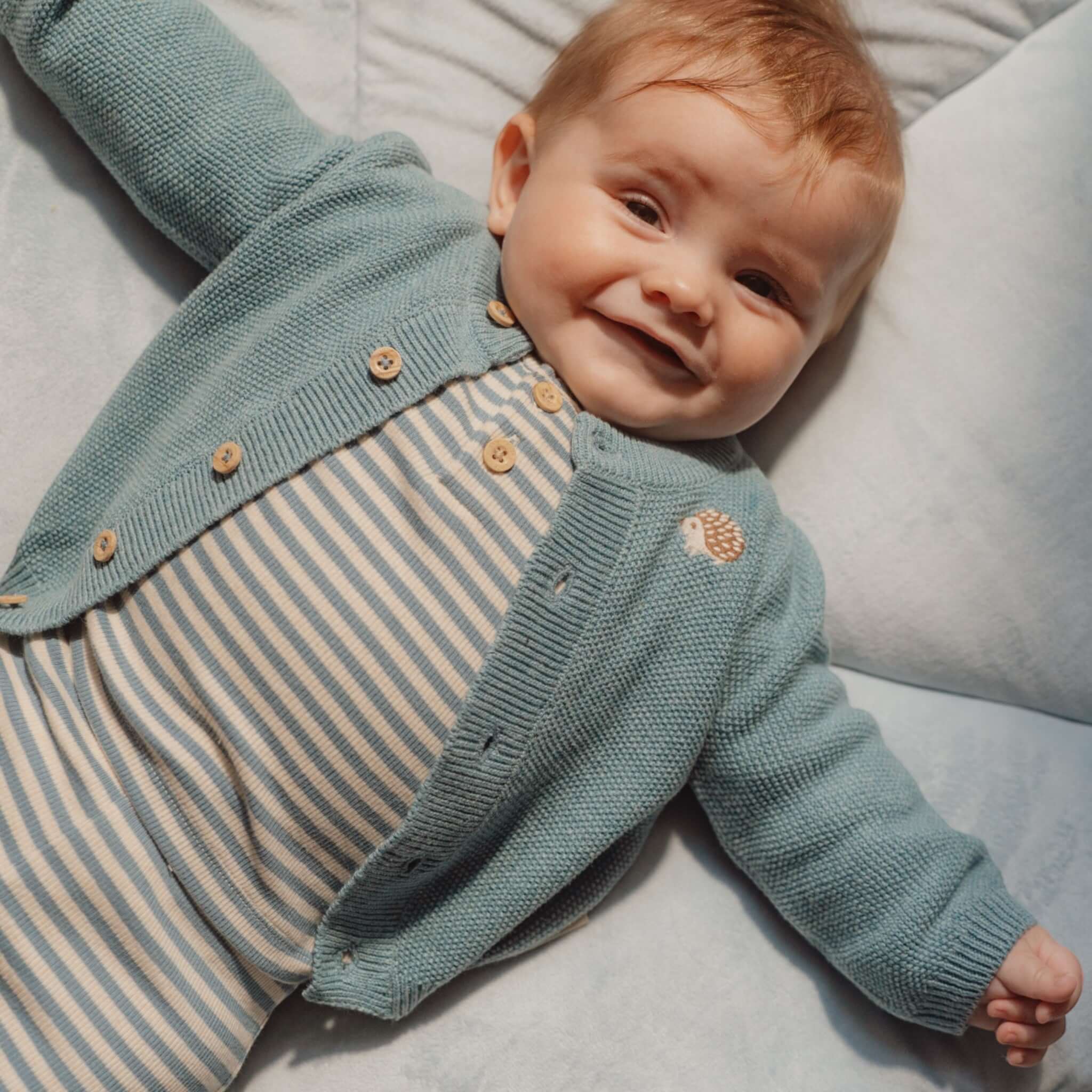 LITTLE DUTCH Ζακέτα πλεκτή Baby Blue.tosodakids (2)