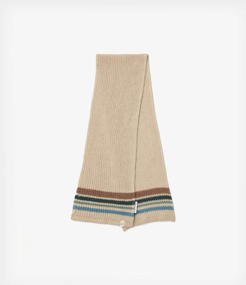 LITTLE DUTCH Πλεκτό κασκόλ Taupe.tosodakids (2)