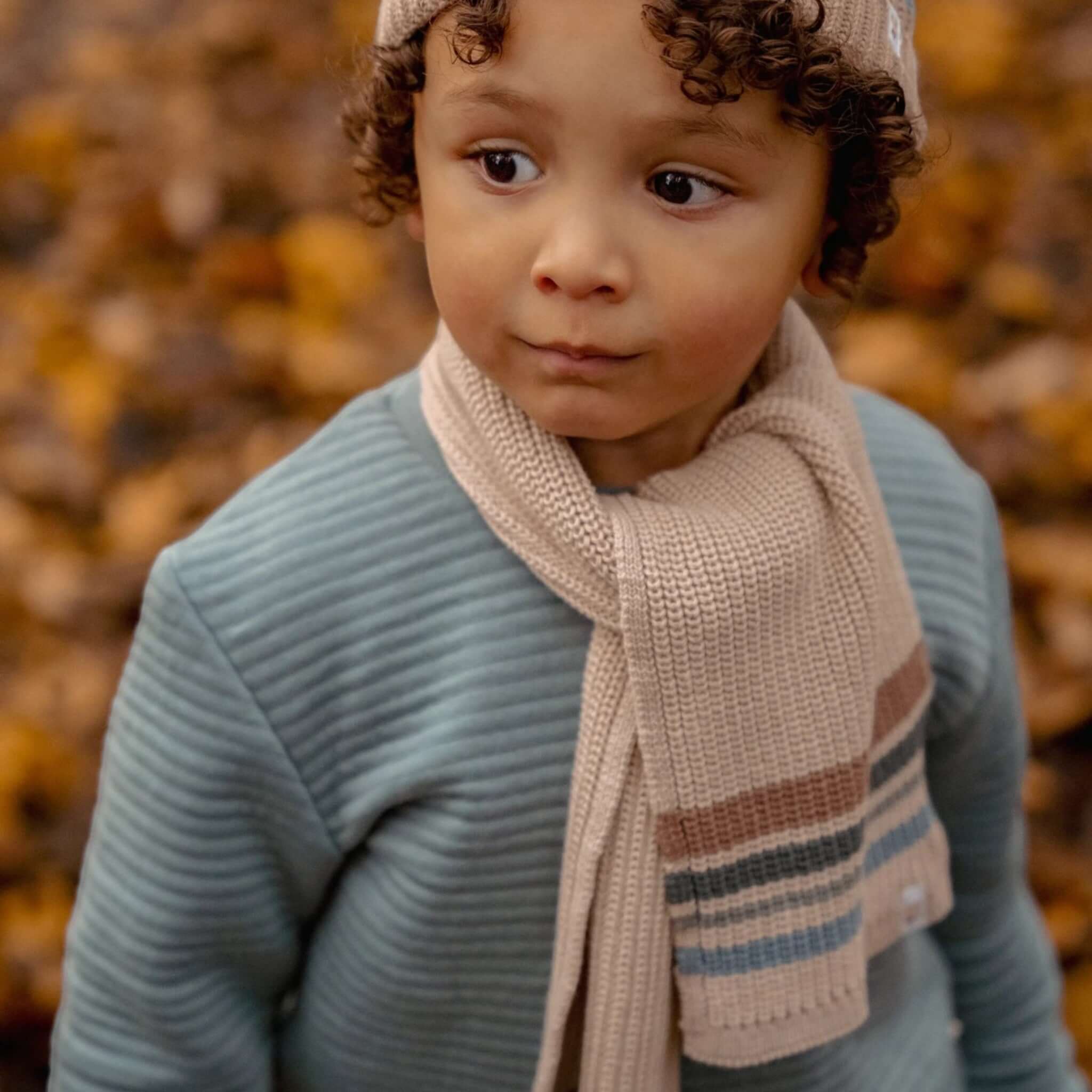 LITTLE DUTCH Πλεκτό σκουφάκι Taupe.tosodakids (4)