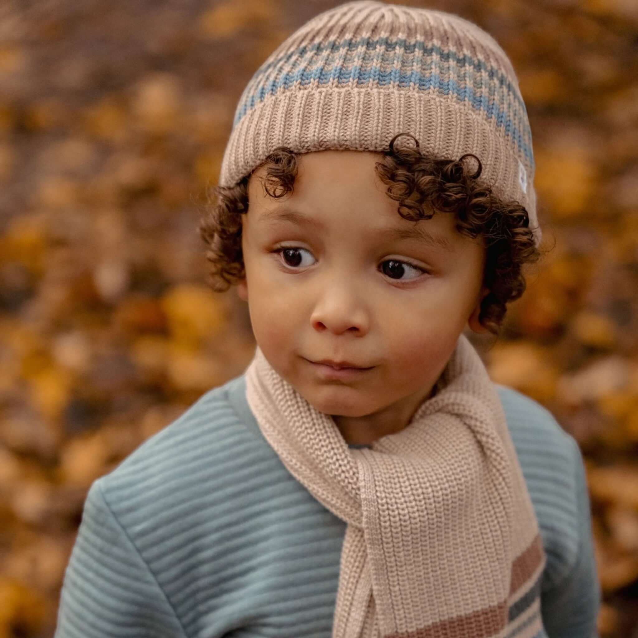 LITTLE DUTCH Πλεκτό σκουφάκι Taupe.tosodakids (6)