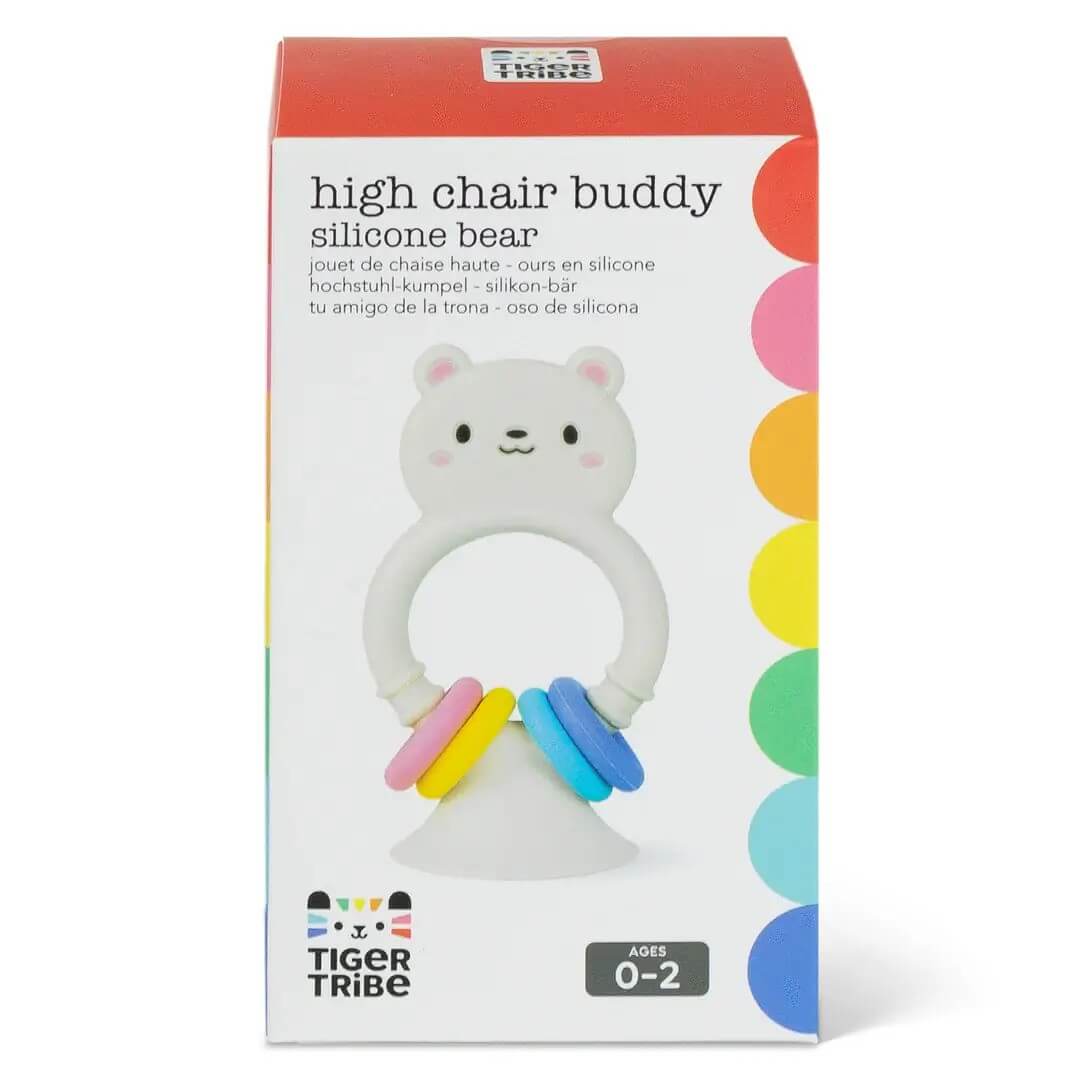 Tiger Tribe Μασητικό High Chair Buddy – Silicone Bear.tosodakids (1)