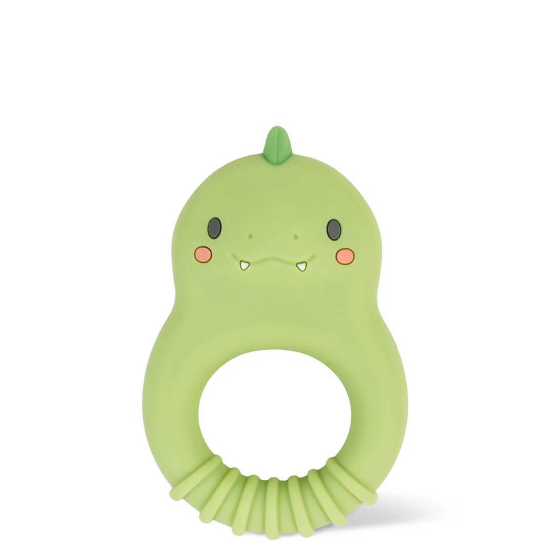 Tiger Tribe Μασητικό Silicone Teether Dino.tosodakids (1)